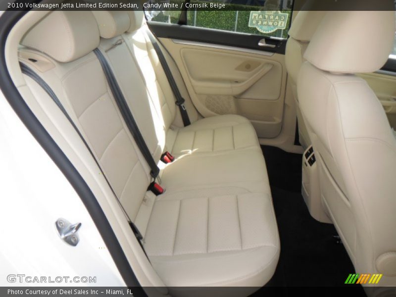 Candy White / Cornsilk Beige 2010 Volkswagen Jetta Limited Edition Sedan