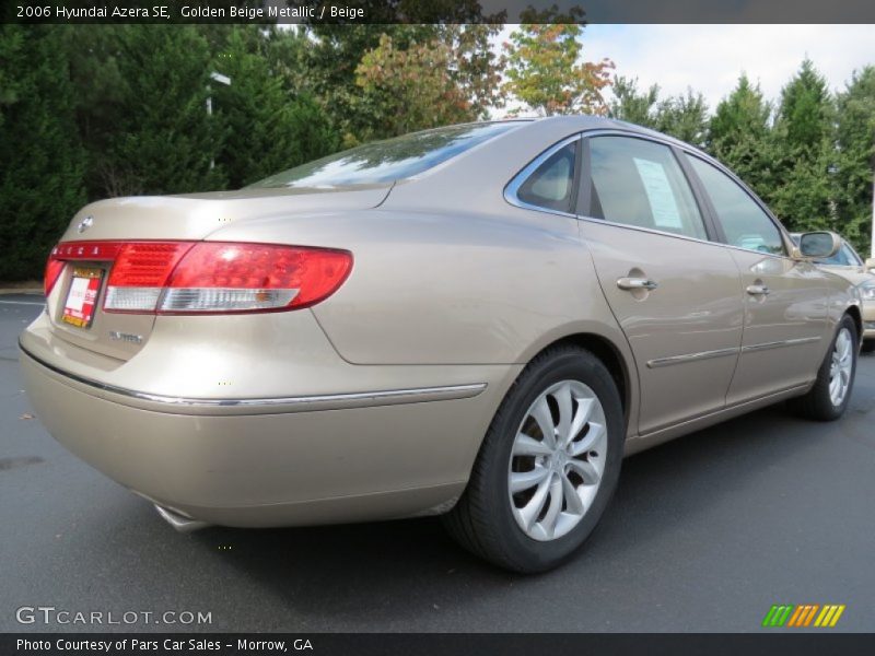 Golden Beige Metallic / Beige 2006 Hyundai Azera SE