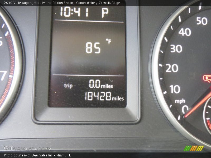 Candy White / Cornsilk Beige 2010 Volkswagen Jetta Limited Edition Sedan