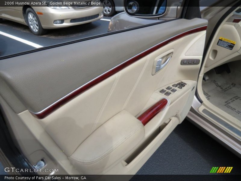Golden Beige Metallic / Beige 2006 Hyundai Azera SE