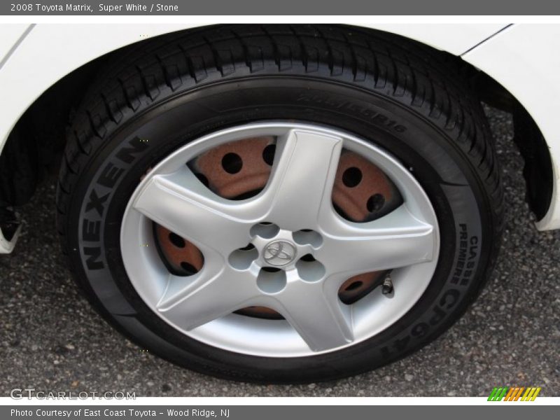 Super White / Stone 2008 Toyota Matrix