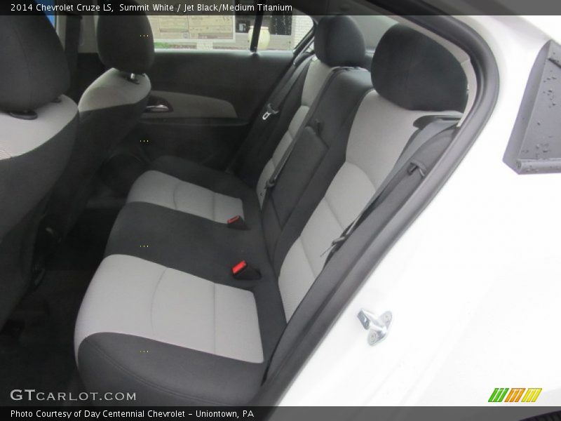Summit White / Jet Black/Medium Titanium 2014 Chevrolet Cruze LS