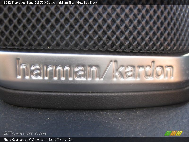 Iridium Silver Metallic / Black 2012 Mercedes-Benz CLS 550 Coupe