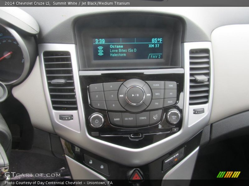 Summit White / Jet Black/Medium Titanium 2014 Chevrolet Cruze LS