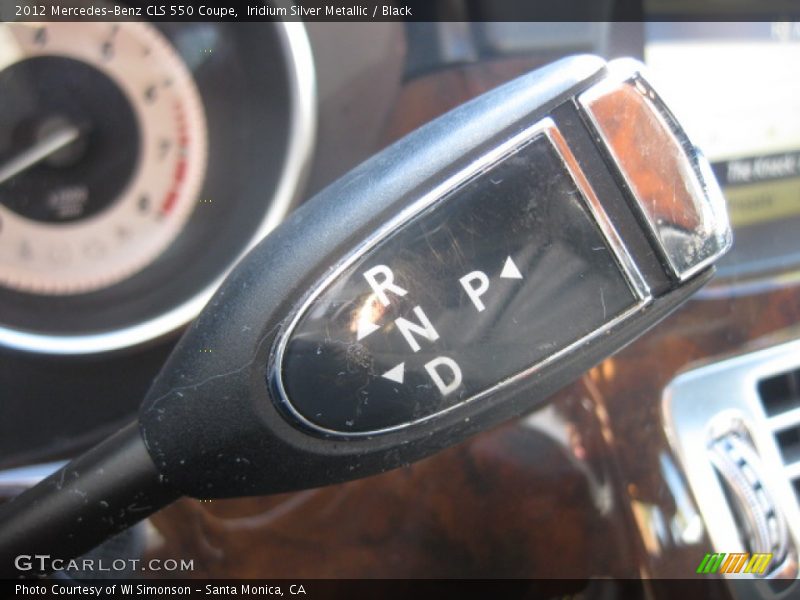 Iridium Silver Metallic / Black 2012 Mercedes-Benz CLS 550 Coupe