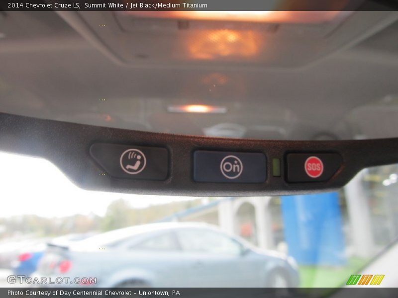 Summit White / Jet Black/Medium Titanium 2014 Chevrolet Cruze LS