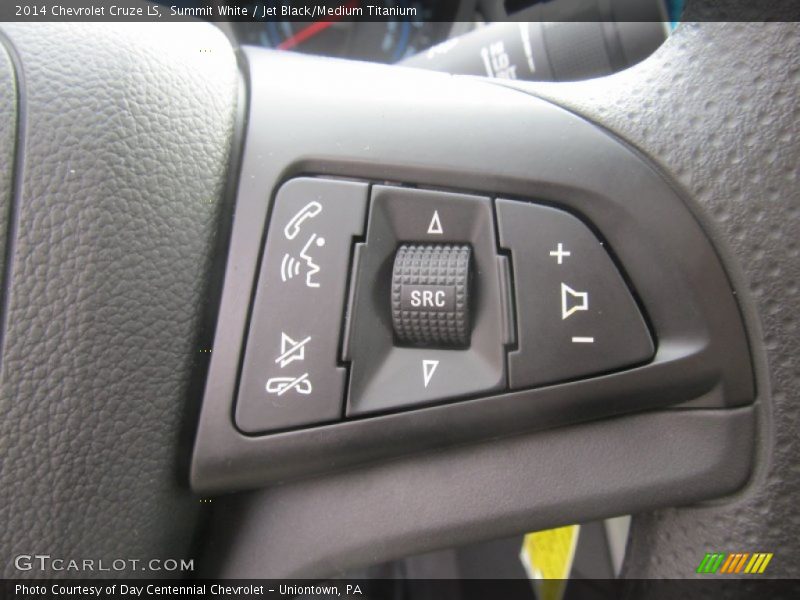 Summit White / Jet Black/Medium Titanium 2014 Chevrolet Cruze LS
