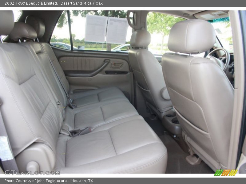 Desert Sand Mica / Oak 2002 Toyota Sequoia Limited