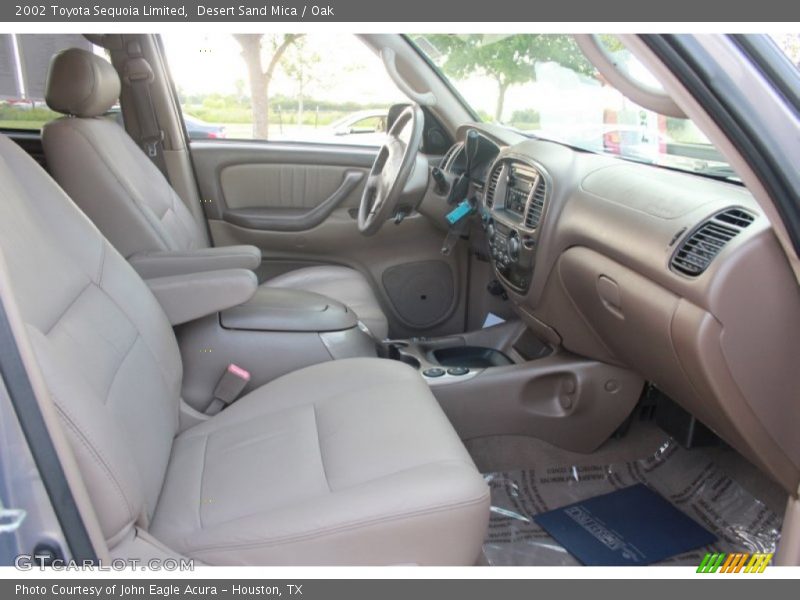Desert Sand Mica / Oak 2002 Toyota Sequoia Limited