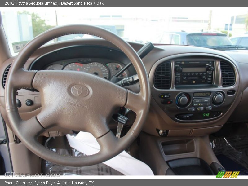 Desert Sand Mica / Oak 2002 Toyota Sequoia Limited