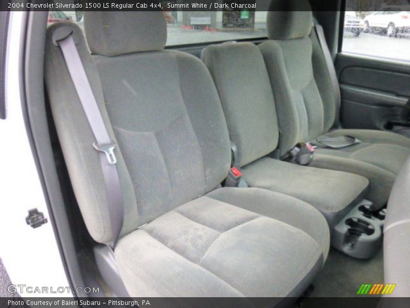 Summit White / Dark Charcoal 2004 Chevrolet Silverado 1500 LS Regular Cab 4x4