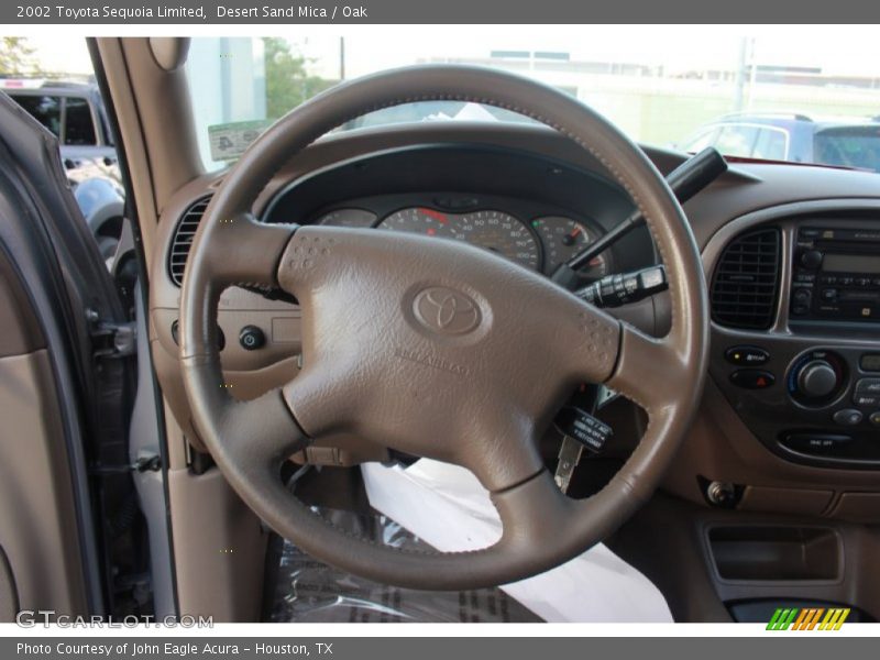 Desert Sand Mica / Oak 2002 Toyota Sequoia Limited