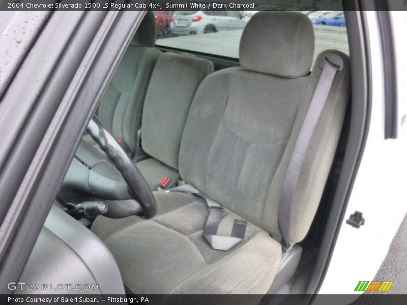 Summit White / Dark Charcoal 2004 Chevrolet Silverado 1500 LS Regular Cab 4x4