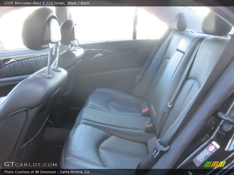 Black / Black 2005 Mercedes-Benz E 320 Sedan