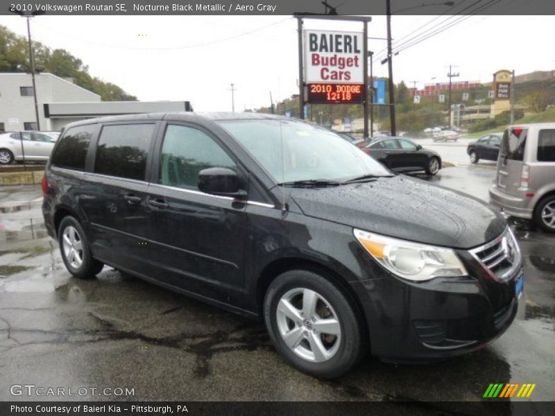 Nocturne Black Metallic / Aero Gray 2010 Volkswagen Routan SE