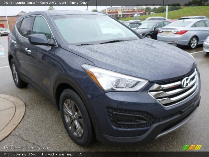 Front 3/4 View of 2013 Santa Fe Sport AWD