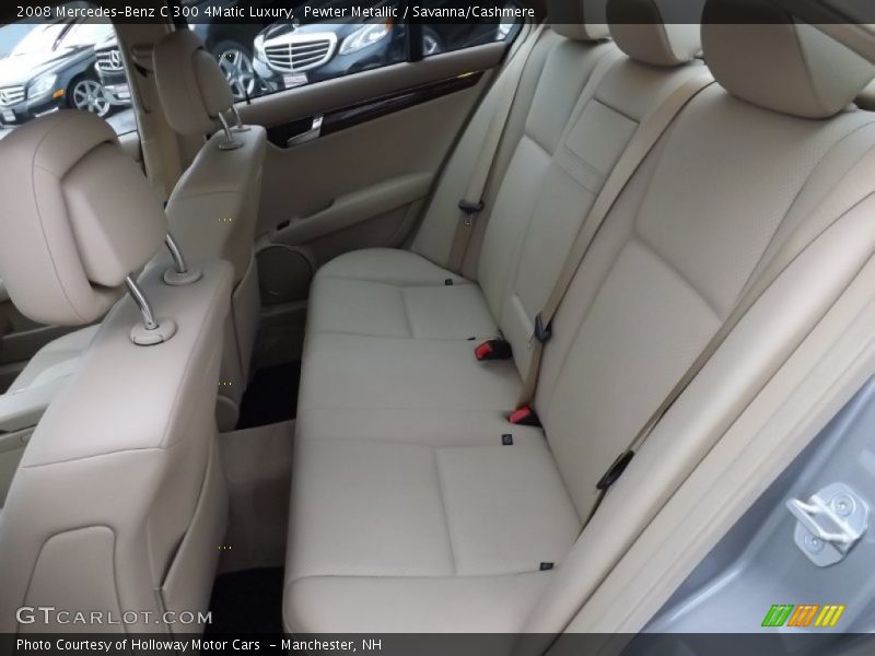 Pewter Metallic / Savanna/Cashmere 2008 Mercedes-Benz C 300 4Matic Luxury