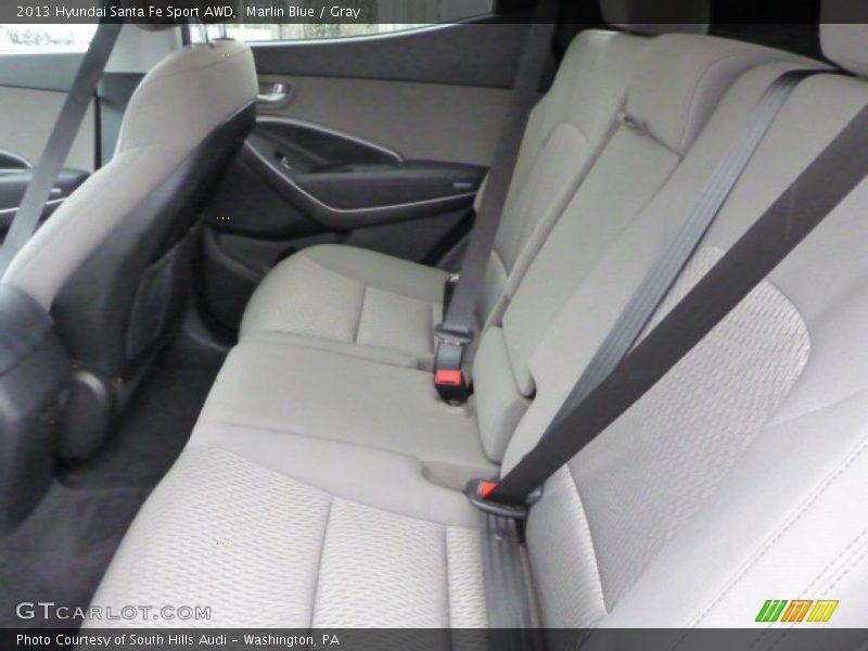 Marlin Blue / Gray 2013 Hyundai Santa Fe Sport AWD