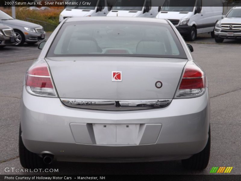 Silver Pearl Metallic / Gray 2007 Saturn Aura XE