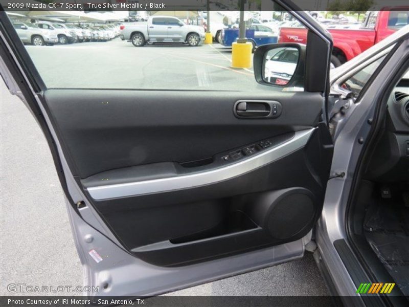 True Silver Metallic / Black 2009 Mazda CX-7 Sport