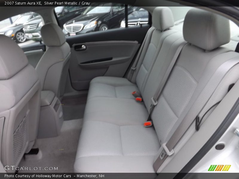 Silver Pearl Metallic / Gray 2007 Saturn Aura XE