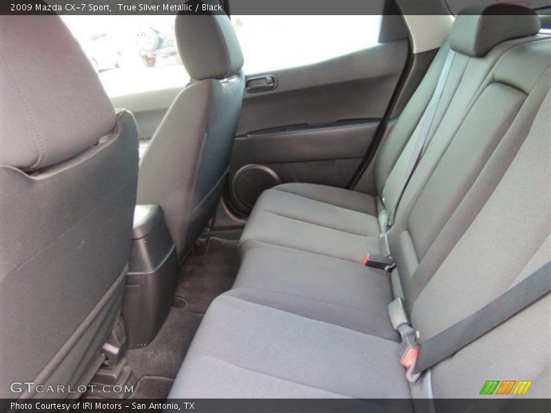 True Silver Metallic / Black 2009 Mazda CX-7 Sport