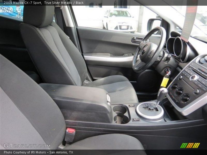 True Silver Metallic / Black 2009 Mazda CX-7 Sport