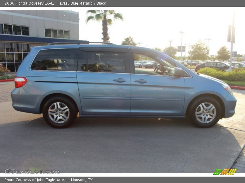 Havasu Blue Metallic / Black 2006 Honda Odyssey EX-L
