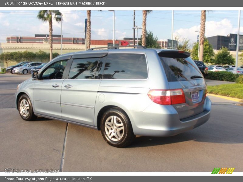 Havasu Blue Metallic / Black 2006 Honda Odyssey EX-L