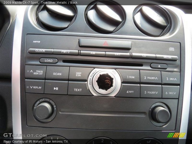 True Silver Metallic / Black 2009 Mazda CX-7 Sport
