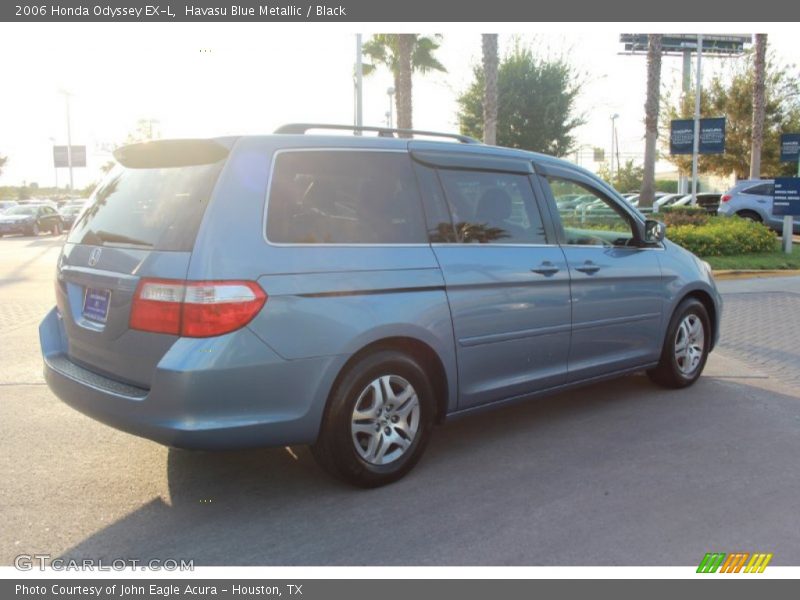 Havasu Blue Metallic / Black 2006 Honda Odyssey EX-L