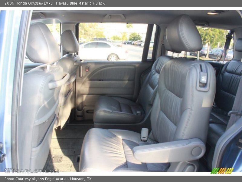 Havasu Blue Metallic / Black 2006 Honda Odyssey EX-L