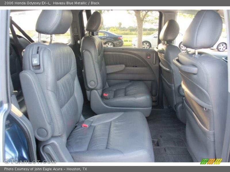 Havasu Blue Metallic / Black 2006 Honda Odyssey EX-L