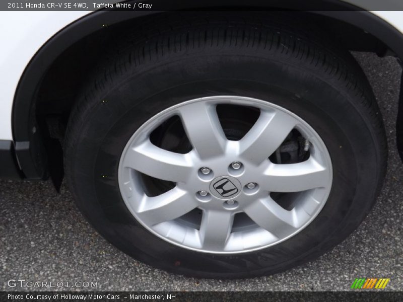 Taffeta White / Gray 2011 Honda CR-V SE 4WD