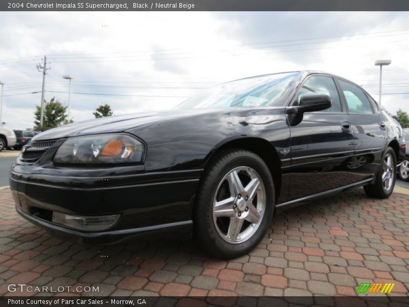 Black / Neutral Beige 2004 Chevrolet Impala SS Supercharged