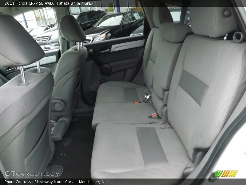 Taffeta White / Gray 2011 Honda CR-V SE 4WD