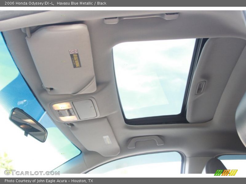 Havasu Blue Metallic / Black 2006 Honda Odyssey EX-L