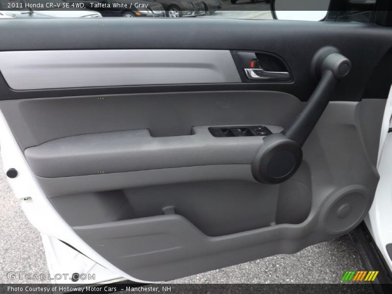 Taffeta White / Gray 2011 Honda CR-V SE 4WD