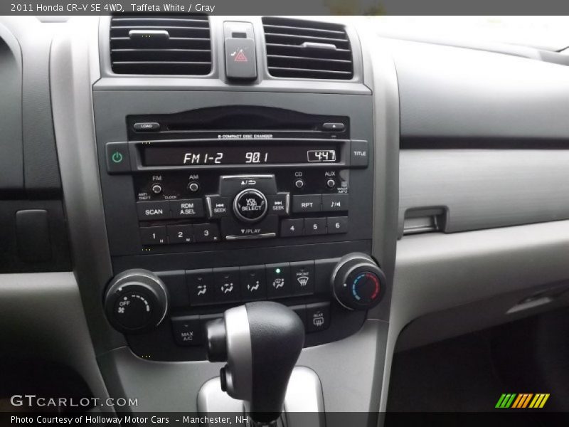 Taffeta White / Gray 2011 Honda CR-V SE 4WD