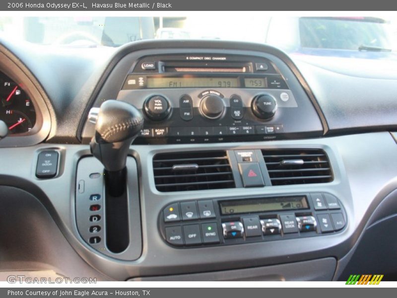 Havasu Blue Metallic / Black 2006 Honda Odyssey EX-L