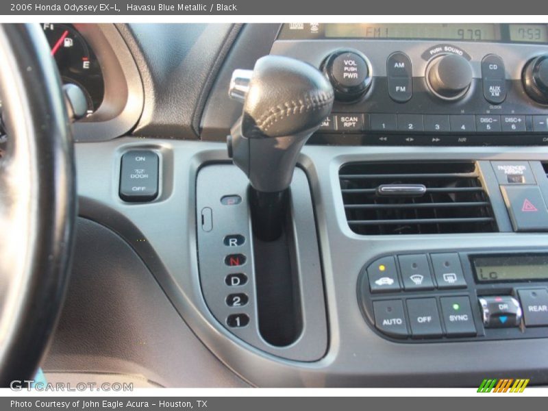 Havasu Blue Metallic / Black 2006 Honda Odyssey EX-L