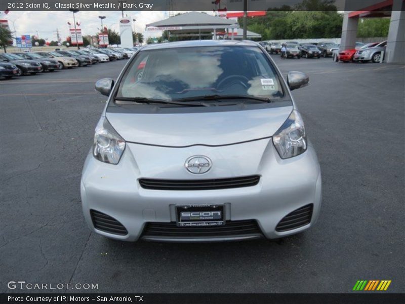 Classic Silver Metallic / Dark Gray 2012 Scion iQ