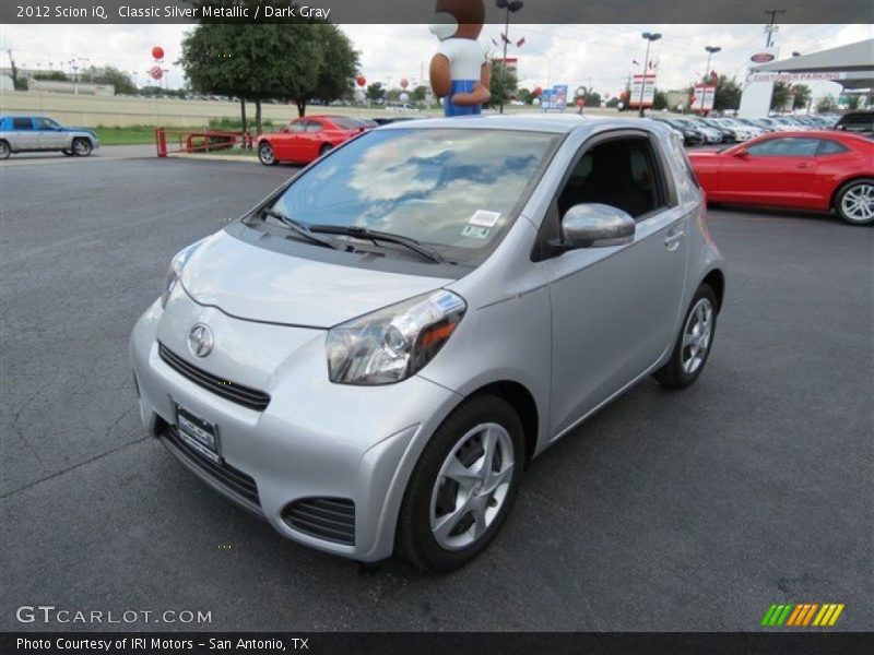 Classic Silver Metallic / Dark Gray 2012 Scion iQ