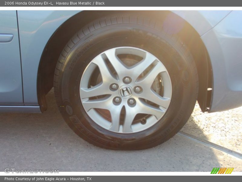 Havasu Blue Metallic / Black 2006 Honda Odyssey EX-L
