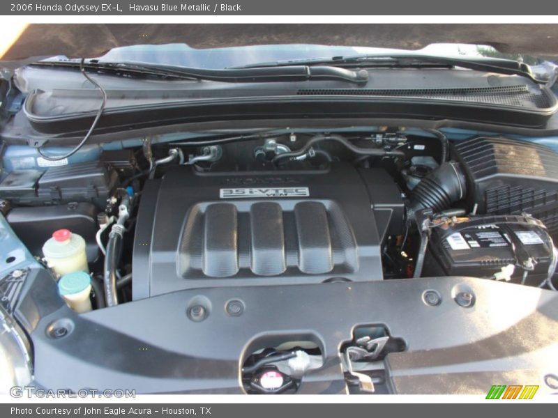 Havasu Blue Metallic / Black 2006 Honda Odyssey EX-L