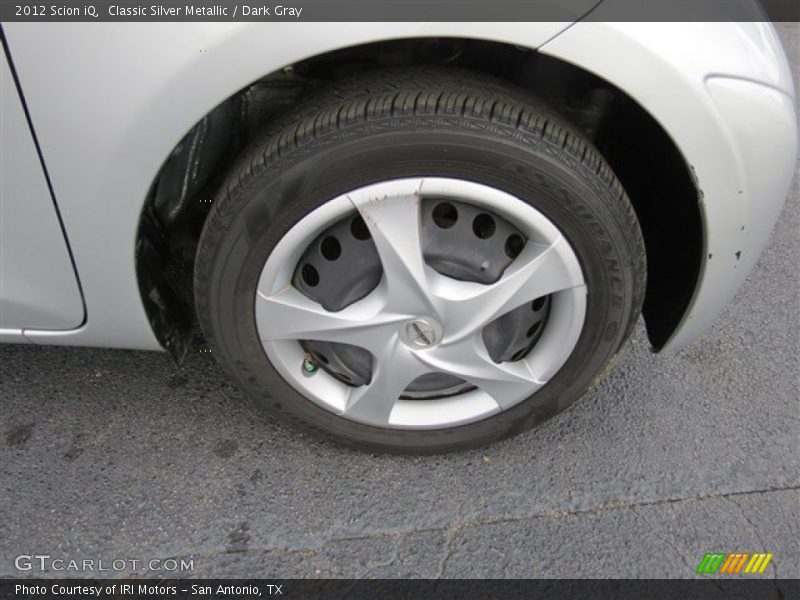 Classic Silver Metallic / Dark Gray 2012 Scion iQ