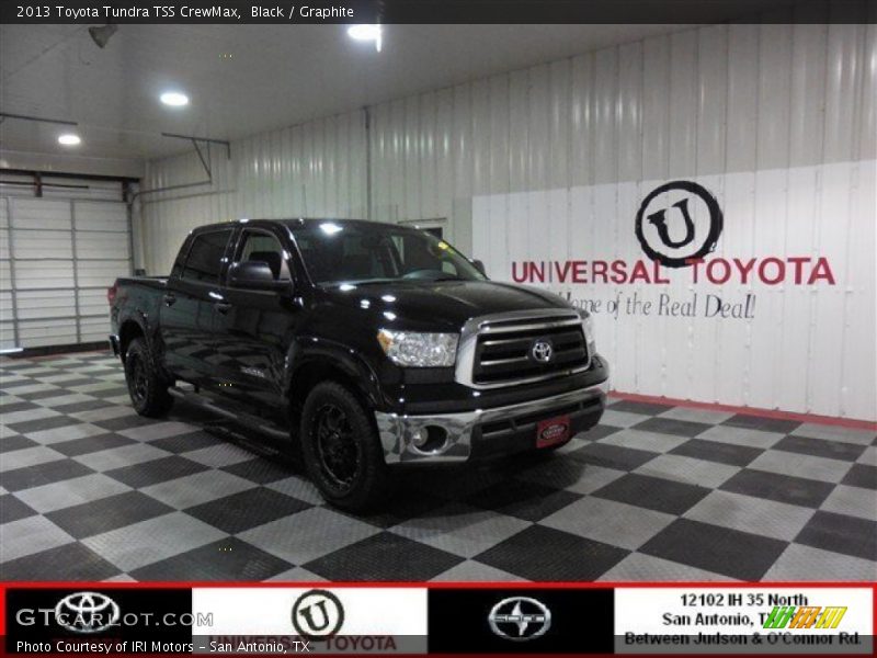 Black / Graphite 2013 Toyota Tundra TSS CrewMax
