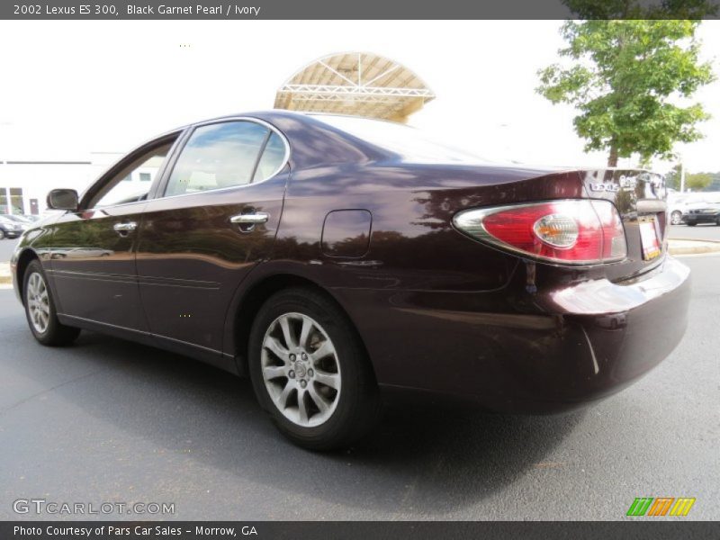 Black Garnet Pearl / Ivory 2002 Lexus ES 300