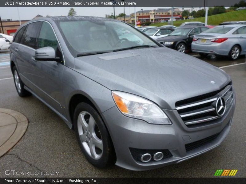 Paladium Silver Metallic / Cashmere 2011 Mercedes-Benz R 350 4Matic