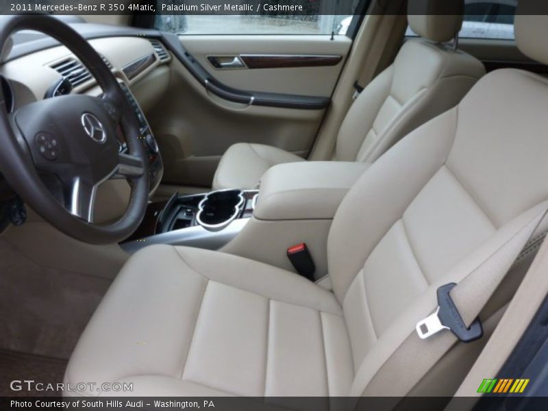 Paladium Silver Metallic / Cashmere 2011 Mercedes-Benz R 350 4Matic